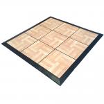 Waterproof Portable Dance Floor Tiles PP Dance Floor Interlocking for sale