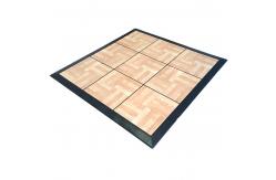 China Waterproof Portable Dance Floor Tiles PP Dance Floor Interlocking supplier