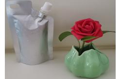 China Aluminum Foil Stand Up Wine Pouch With Spout Custom Printing Spout Pouch Bags supplier