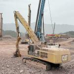 Pile Driver Attachment For Excavators Pile Driver Excavator For Cat 349 for sale