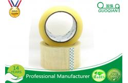 China Clear Yellowish Bopp Packing Tape Strong Water Glue Bopp Adhesive Tape Easy Tear supplier