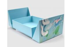 China Clamshell Double Door Gift Box Custom Skin Care Makeup Set Paper Box supplier