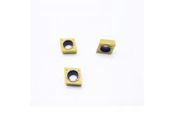 China Fracture Resistance Cermet Turning Tool Inserts Good Surface Smoothness CCMT09T304-1HQ PV3115 supplier