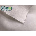Wool Necktie Interlining Plain Weave / Polyester Interlining Fabric with Good Elasticity for sale