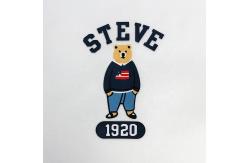 China Brand Custom Silicone Label Embossing 3D TPU Name Logo T-Shirt supplier