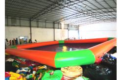 China Amusement Inflatable Water Games Giant Inflatable Pool Digital Printing 6 X 6m Customized supplier