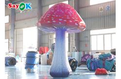 China 3m Inflatable Lighting Decoration Party Advertising Led Light Mushroom supplier