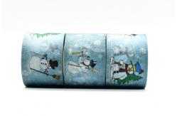 China 10m Roll Recyclable DIY Christmas Washi Tape supplier
