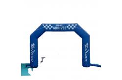 China Entrance Door Inflatable Finish Arch CE Certificate With LED Light supplier