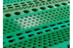 China Green Color Windbreak Fence For Cattle , Windproof supplier