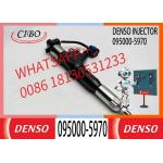 Diesel Engine Fuel Injection Valves 23670-E0360 Common Rail Injector 095000-5970 for Hino 700 Series E13C Engine for sale