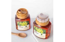 China 500g 700g Honey Plastic Beverage Bottles Reusable Plastic Jars Squeezable supplier