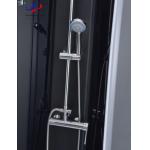 Quadrant Shower Room With Matt Black Profile Frame And 4/5mm Tempered Glass