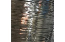 China Soap Coated Stainless Steel Flat Wire Flat Metal Wire For Binding Carbon supplier
