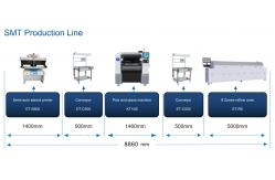 China Max PCB 500mm Customized 1.2m PCB LED Lighting Making Machine SMT Machine supplier