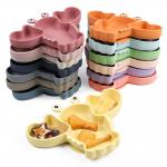 Lobster Silicone Feeding Plate Microwave Safe Infants Childrens Silicone Plates for sale