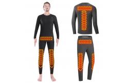 China Magnetic Heated Thermal Underwear Suit Washable Electric Heated Panties supplier