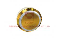 China Lift Push Buttons Mirror Stainless Steel Surface With Titanize supplier