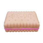 20cm  High Temperature PP Stuffed Cake Shaped Latex Pet Toys