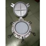 Round Shape Marine Windows Weathertight Openable Portlights With Storm Cover