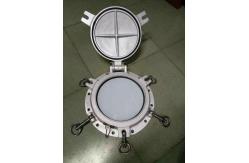 China Round Shape Marine Windows Weathertight Openable Portlights With Storm Cover supplier