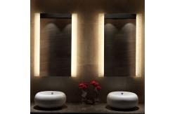 China Beauty Salon Illuminated LED Bathroom Mirror Customizable With 24VDC Lighting supplier