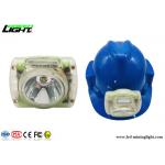 3.7V 1.78W 13000lux Lightweight Rechargeable Miners Safety Cordless Cap Lamp for sale