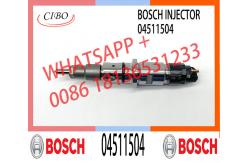 China 04511504 High Quality New Diesel Common Rail Fuel Injector 04511504 supplier