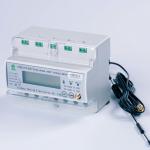 Four Wire 3 Phase Kwh Meter Din Rail Power Meter Wireless Wifi Ethernet