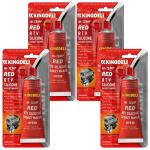 Red RTV Silicone Gasket Sealant Sealer Waterproof Chemical Resistant for sale