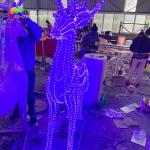high durability Custom Chinese Lanterns Christmas Deer Lantern For Vacation Show for sale