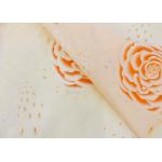 China Wholesale Home Textile Light Color Golden Print Mattress Fabric 100 Polyester Mattress Fabric manufacturer