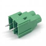 HQ635 2 Poles Busbar Pcb Screw Terminal Block 6.35/7.62mm Pitch