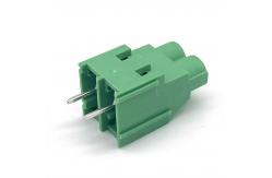 China HQ635 2 Poles Busbar Pcb Screw Terminal Block 6.35/7.62mm Pitch supplier