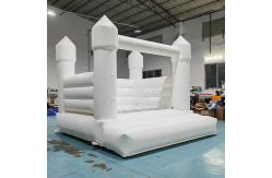 China Kids Party White 10ft Jumping Castle Inflatable Bouncing House PVC Inflatable Bouncer supplier