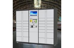 China Apartment Parcel Delivery Lockers , Intelligent Locker Solutions With SMS Module supplier