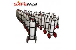 China 25L High Pressure Foam Fire Extinguisher  For Safety And Protection Trolley supplier