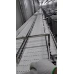 Logistics Warehouse Flat Top Chain Conveyor Handling Belt Conveyor for sale