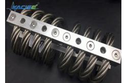 China Metal Compact Wire Rope Isolators , Industrial Vibration Isolators For Electronics supplier
