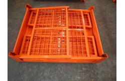 China Customizable Galvanized Steel Collapsible Pallet Cage For Effortless Transport supplier