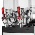 Commercial 15L Two Tank Frozen Slush Machine Ice Slush Machine For Restaurant