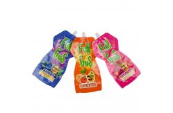 China Irregular Shape Drink Beverage Packaging Spout Pouch With Own Logo Printing supplier