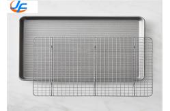 China RK Bakeware China Aluminium Baking Tray With Cooling Wire supplier