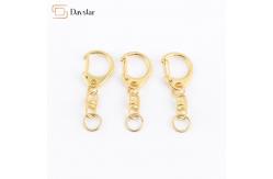 China Metal Snap Clasp Hooks Mini Swivel 8 Shape Jump Ring Chain Diy Keychain supplier