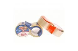 China Supermarket Carton Sealing Transparent BOPP Packing Tape With Dispenser supplier