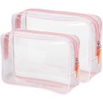Shockproof And Durable Transpatent Waterproof Toiletry Bag With Zipper for sale