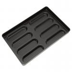 RK Bakeware China Foodservice NSF Nonstick Hotdog Pan Hamburger Bun Bread Baking Tray for sale