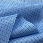 5mm Square Grid Antistatic ESD Fabrics Material For Lab Coats Apron