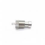 Silver 6 Pin Footswitch 100ohm Spst Momentary Normally Open for sale