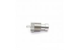 China Silver 6 Pin Footswitch 100ohm Spst Momentary Normally Open supplier